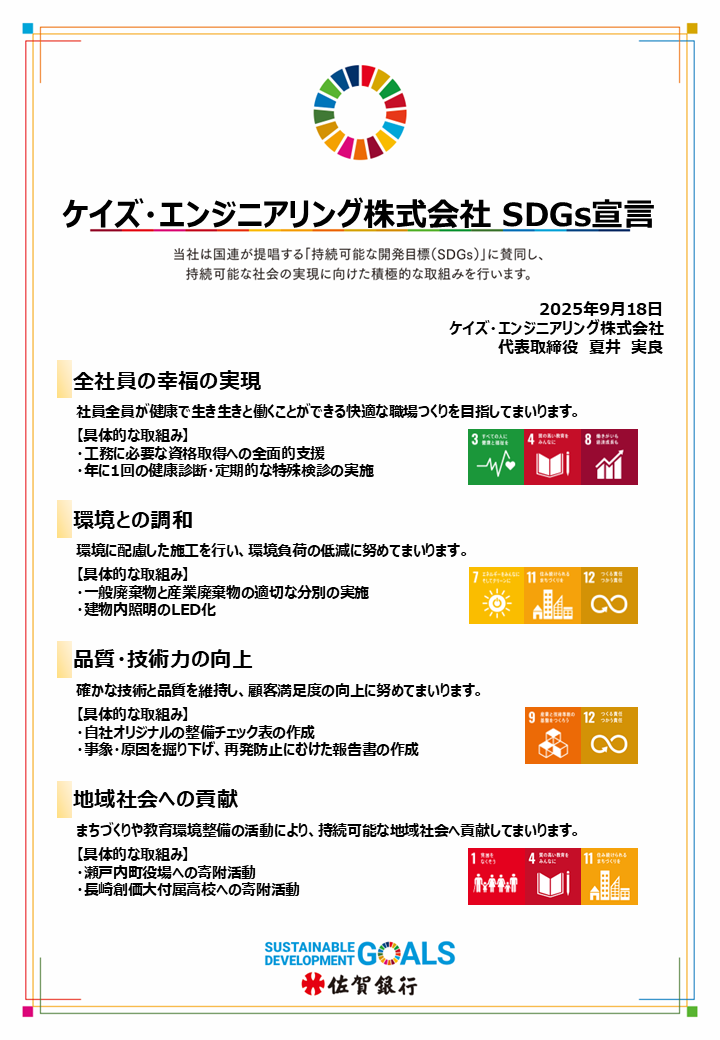SDGs宣言書