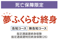 夢ふくらむ終身死亡保障限定